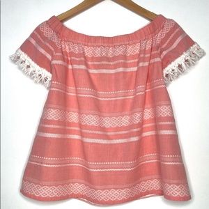 BUCKLEY K Off The Shoulder Hada Top